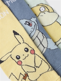 NAME IT 3-Pak Pokemon Strømper Marof Blue Mirage